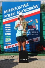 Mistrzostwa Polski Młodzików 2014 - korty Legii
