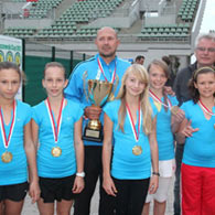 Drużynowe Mistrzostwa Polski Skrzatów 2012- korty Legii